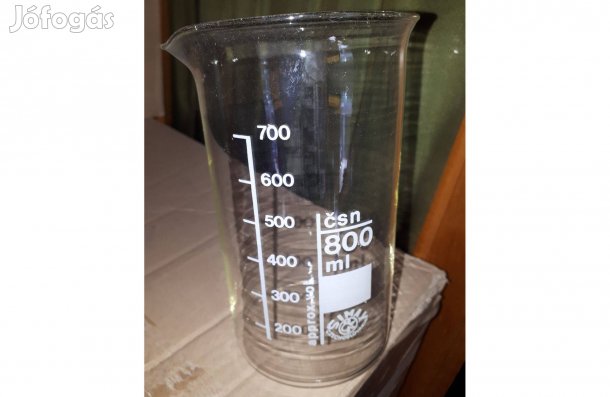 Főzőpohár 800 ml új eladó !