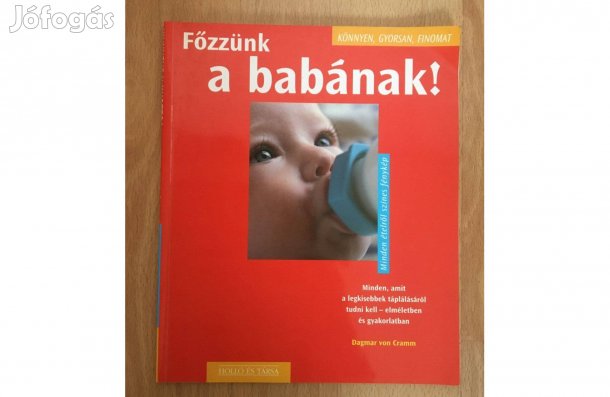 Főzzünk a babának! című könyv (Könnyen, gyorsan, finomat sorozat)