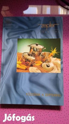 Főzzünk zepterrel recept könyv 700 Ft