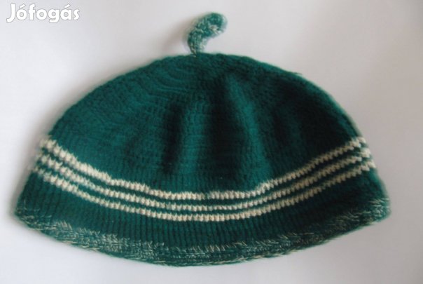 Fradi Sapka Kézzel Horgolt Kisgyerek méret 2-4 éves kor