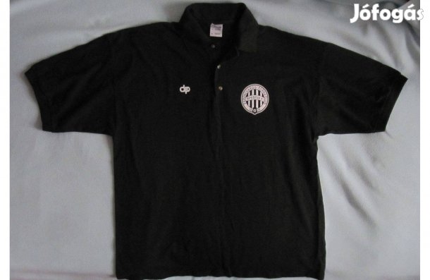 Fradi Vízilabda Bajnokság Póló galléros,sötétzöld, XL