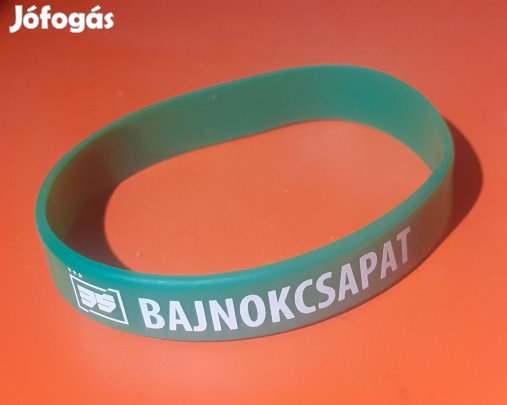 Fradi bajnokcsapat szilikon karkötő / FTC , Ferencváros