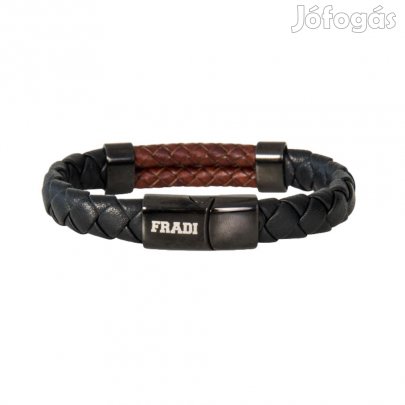 Fradi karkötő fekete-barna bőr