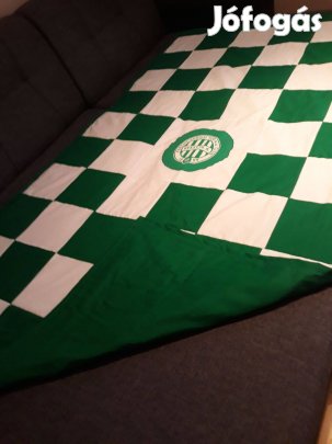 Fradi mintás patchwork ágytakaró