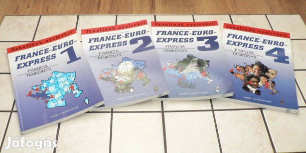 France-Euro-Express 1-4. sorozat + a könyvek MP3 hanganyaga