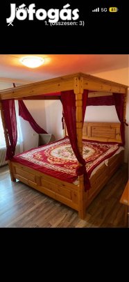 Francia Baldachinos Ágy