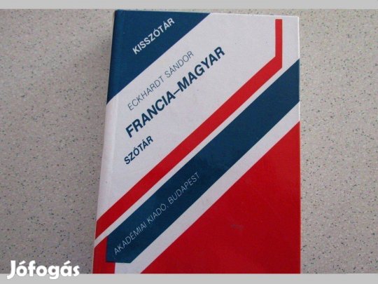 Francia-Magyar Szótár Akadémia Kiadó Kemény borítós Új eladó