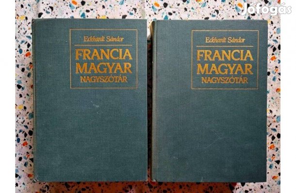Francia-Magyar, Magyar-Francia Nagyszótár I.- II- Echardt Sándor