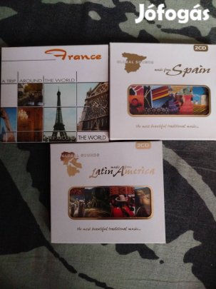 Francia, spanyol, latin amerikai zenék 5 cdn