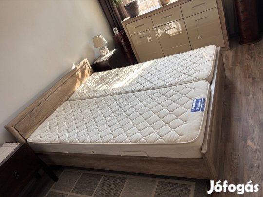 Francia ágy matraccal