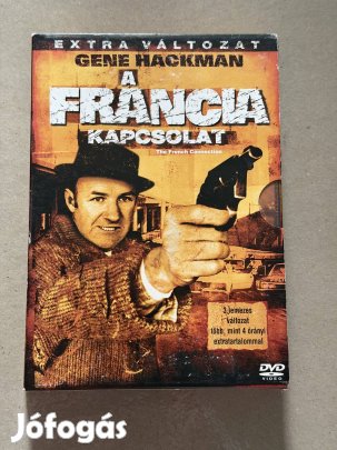 Francia kapcsolat 1,2rész (3lemezes) dvd