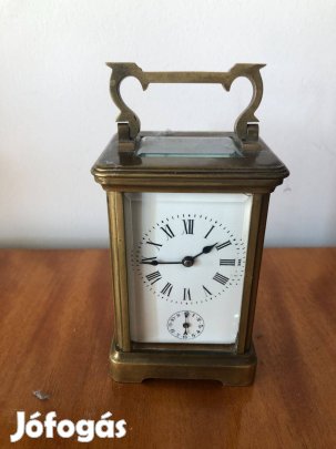 Francia lanterna típusú ébresztős asztali kulcsos óra eladó