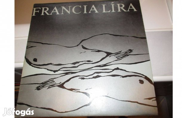Francia líra bakelit hanglemez eladó