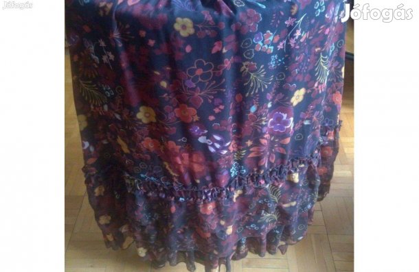 Francia mintás maxi szoknya eladó