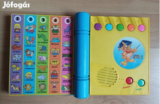 Francia nyelvű hangoskönyv játék