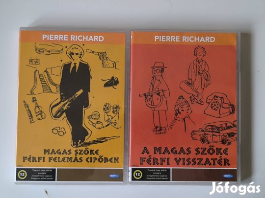 Francia vígjáték, 2 db DVD