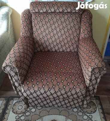 Franciaágy+1 db fotel eladó