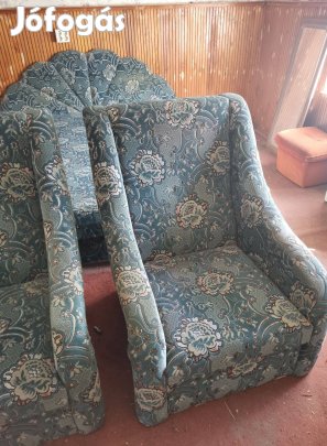 Franciaágy 2 fotellel elado