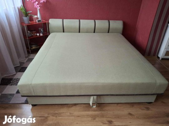 Franciaágy ágyneműtartós