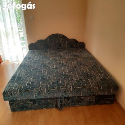 Franciaágy ágyneműtartóval megkímélt -160×200