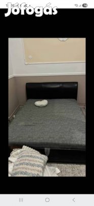 Franciaágy eladó ágyneműtartós