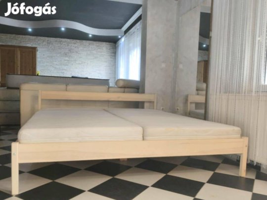 Franciaágy pácolt 180x200