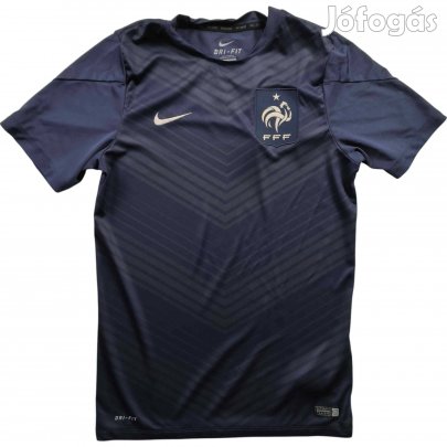 Franciaország Francia válogatott 2014-16 Nike training foci mez S-es