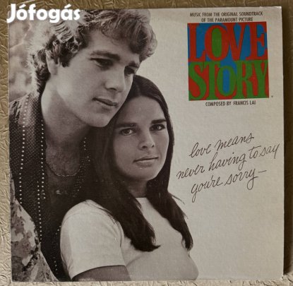 Francis Lai Love Story OST amerikai bakelit hanglemez