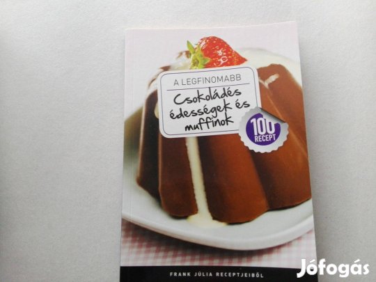 Frank Júlia:A legfinomabb-Csokoládés édességek és muffinok Új könyv !