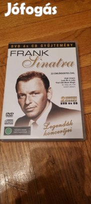 Frank Sinatra 2 lemezes kiadás dvd és cd 
