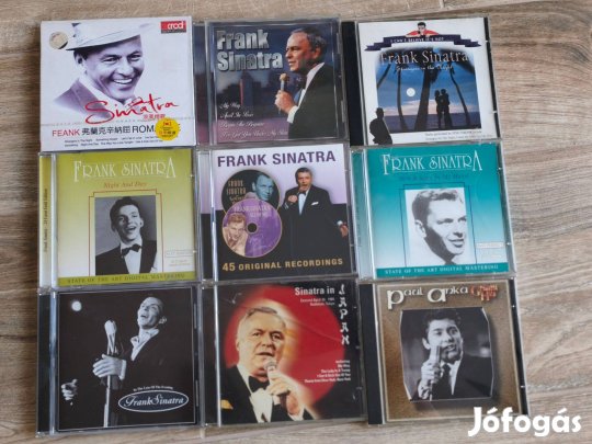 Frank Sinatra CD lemezek 2500Ft/db tól