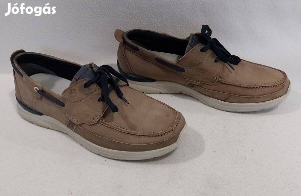 Frank Walker férfi félcipő: 43, fűzős, drapp, bőr