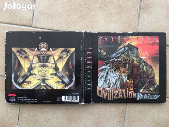 Frank Zappa Civilization Phase III 2 CD 1994 Posta megoldható