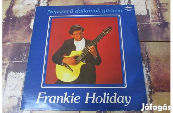 Frankie Holiday bakelit hanglemez eladó