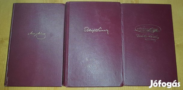 Franklin társulat művei könyvcsomag Arany János Petőfi Sándor