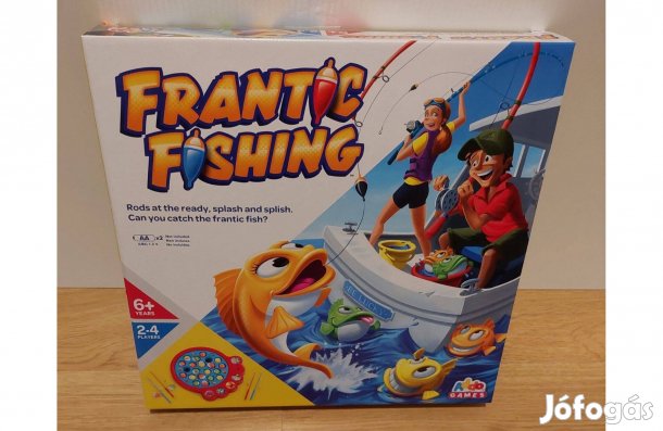 Frantic Fishing Horgász játék gyerekeknek - új, bontatlan