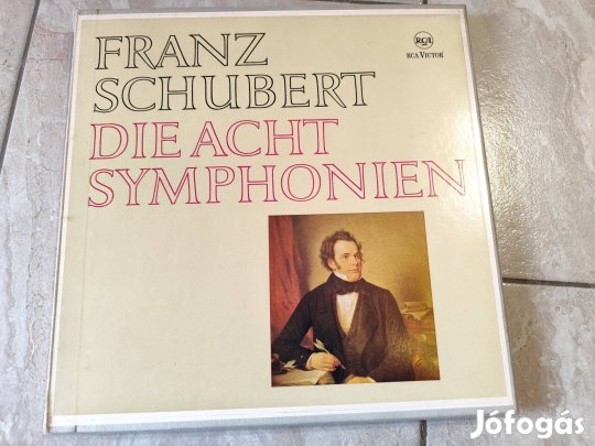 Franz Schubert -5 lemezes bakelit hanglemez gyüjtemény EX