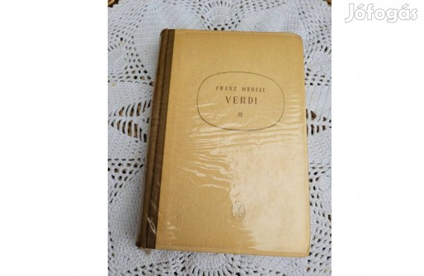Franz Werfel Verdi -Az opera regénye