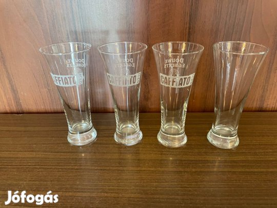 Frappés, jeges kávés pohár 4 db