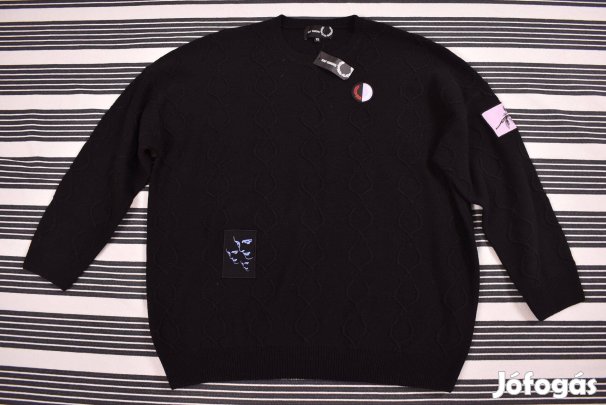 Fred Perry X Raf Simons pulóver Új 4691