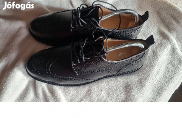 Fred Perry elegáns új bőr cipő 44-es