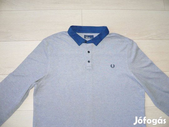 Fred Perry hosszú ujjú galléros póló (XXL)