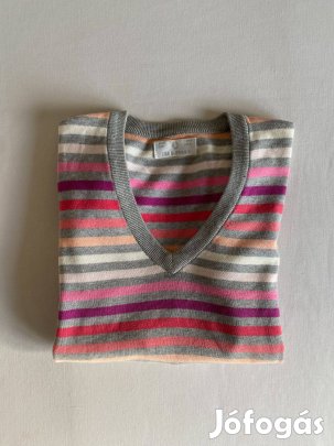 Fred Perry női kötött v-neck pulóver, S-es