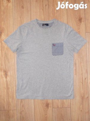 Fred Perry szürke rövid ujjú póló (M-es)