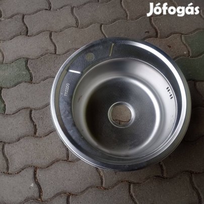 Freddo SN9000 mosogató, munkalaphoz, vízkőmentes, átmérő 49 cm, rozsda