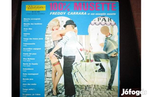 Freddy Carrara bakelit hanglemez eladó