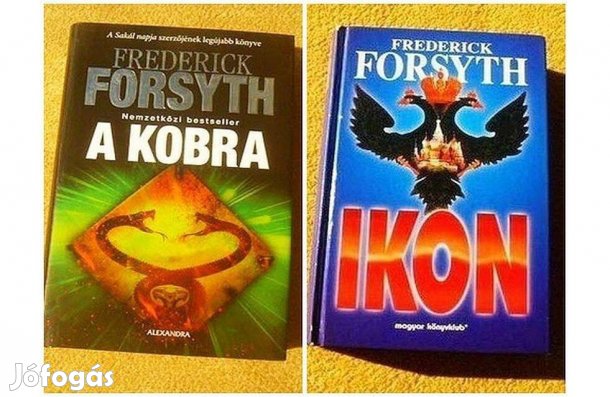 Frederick Forsyth könyvek - 2 kötet