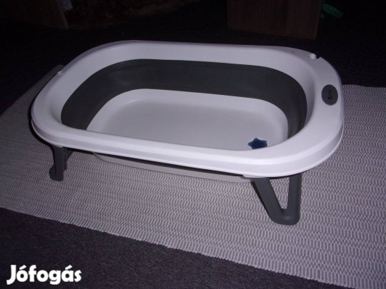 Free On összecsukható baba fürdető kád - hőindikátor dugóval - Új!