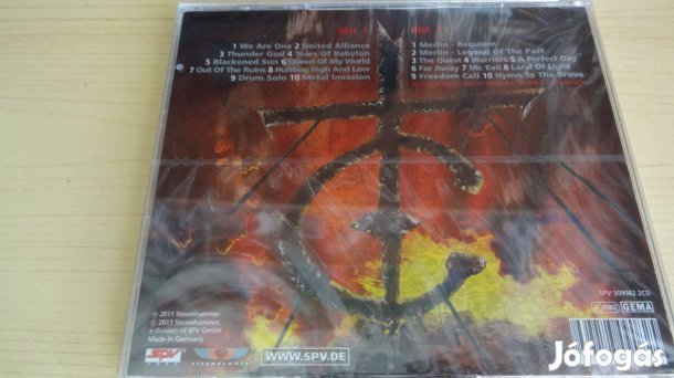 Freedom Call Live In Hellvetia (2xCD; Bontatlan) - Budaörs