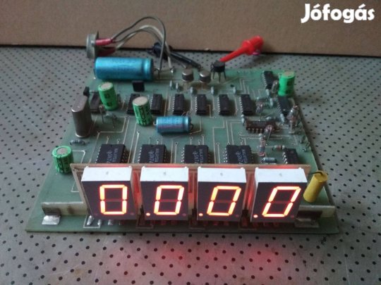 Frekvenciamérő panel P.I.F.IV hanggenerátorhoz